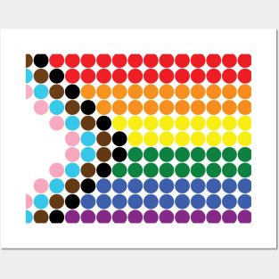 Progress Dot Flag Posters and Art